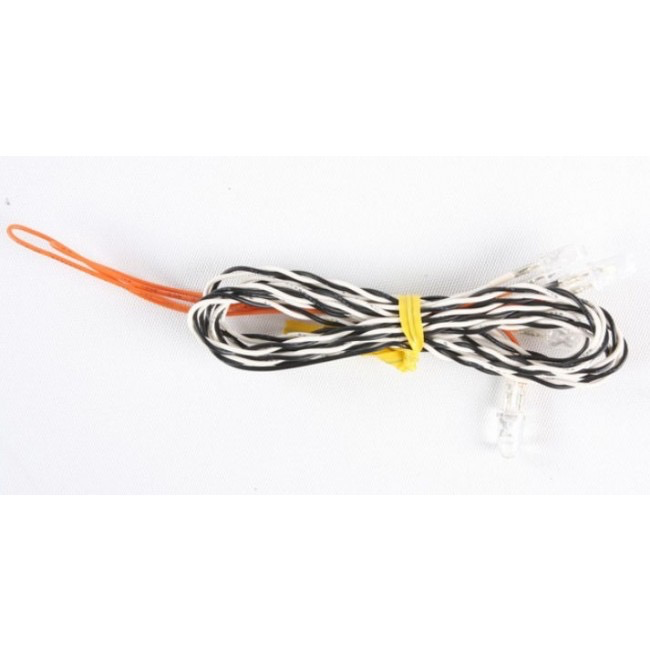 TAMIYA Head Light/Fog White 5mm LED - 2pcs for 56511/56523 (Tractor Truck)