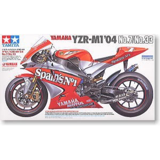 TAMIYA Tamiya 1/12 Scale Model Motorcycle Kit Fortuna Yamaha YZR-M1 MotoGP '04
