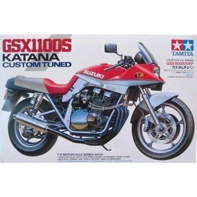 Tamiya Suzuki GSX1100s KATANA Custom Tuned 1/12 Scale  14065