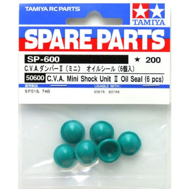 TAMIYA CVA MINI SHOCK UNIT SEAL 6PCS