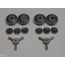 TAMIYA 1:14 TRUCK  DIFF GEAR BAG  ( 2 DIFF GEAR SETS )