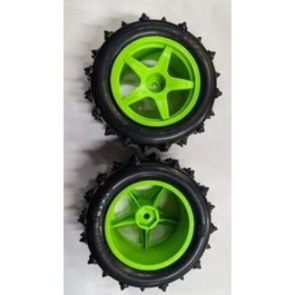 LOUISE WORLD EAGLE  2‚Äù  5 SPOkE  WHEEL & OFF ROAD PIN SPIKE TYRES