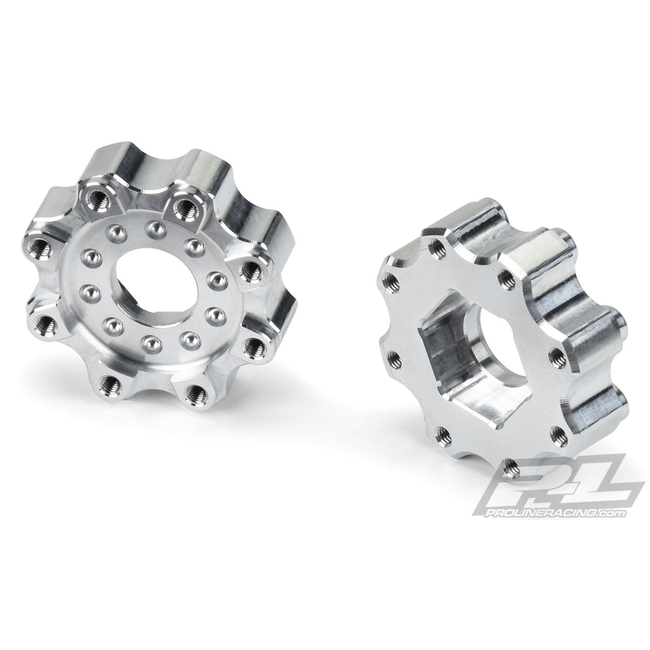 PROLINE 8X32 TO 17MM ZERO OFFSET ALUMINUM HEX ADAPTER 6356-00