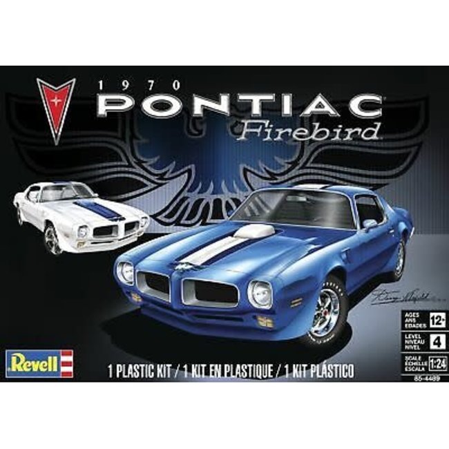 REVELL PLASTIC KIT 1970 PONTIAC FIREBIRD 1:24