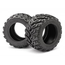 MAVERICK 2.8 TREDZ TRACTOR PRE MOUNTED ON GREEN RIMS 1 PAIR 150161, 150180