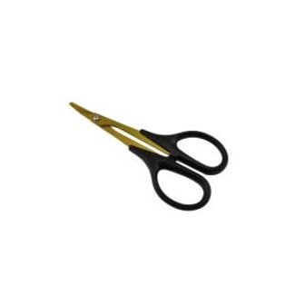 HOBBY DETAILS ACE R/C MODELS  Curved Scissor - Ti-coated for RC Car Body（DTT11048）
