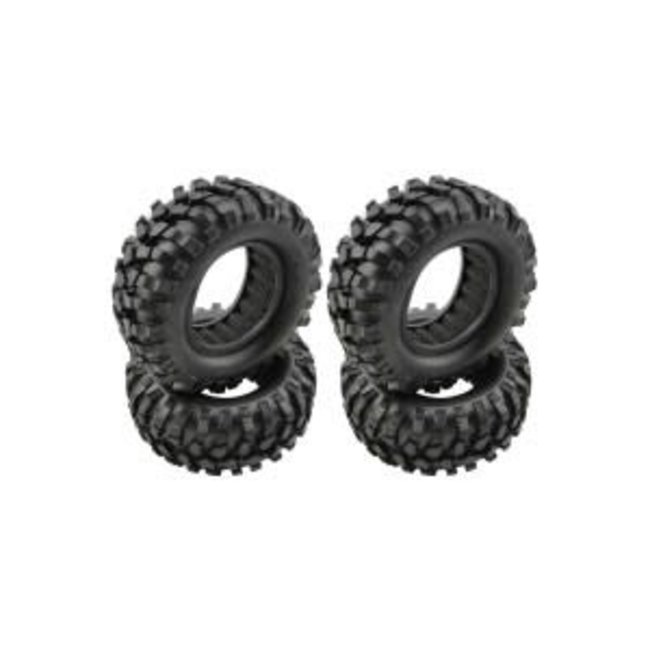 HOBBY DETAILS CRAWLER TIRES 1.9" WITH FOAM 95x38mm