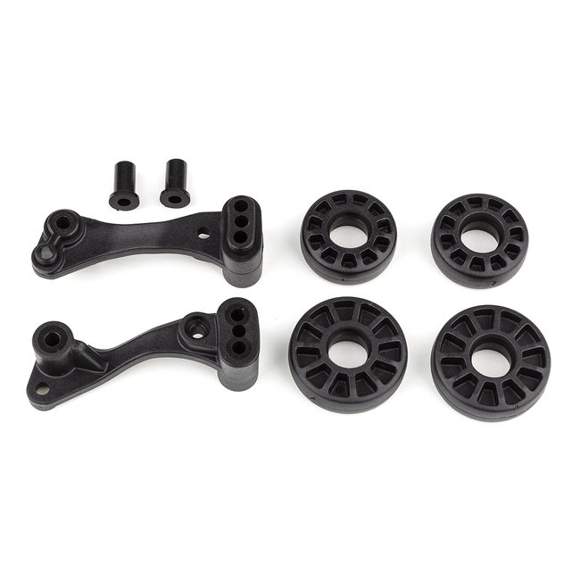 TEAM ASSOCIATED DR10 Wheelie Bar Wheels and Mount