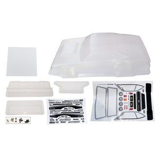TEAM ASSOCIATED TEAM ASSOCIATED REAKT DRAG BODY CLEAR UNPAINTED