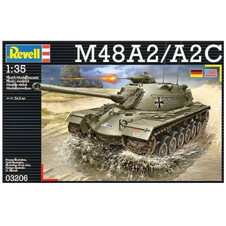 AIRFIX REVELL PLASTIC KIT M-48 A-2 PATTON TANK 1:35