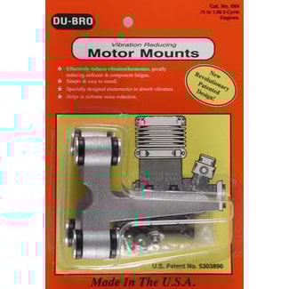DUBRO Motor Mount 75-108 2 Cycle