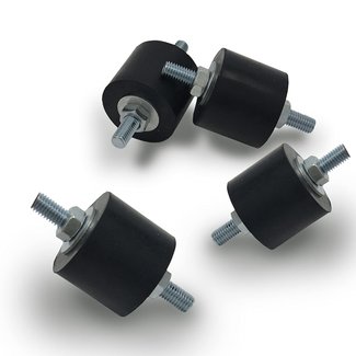 DUBRO RUBBER ENGINE MOUNTS (4PCS)