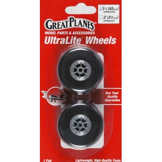 GREAT PLANES GREAT PLANE LIGHT  WHEEL 3in