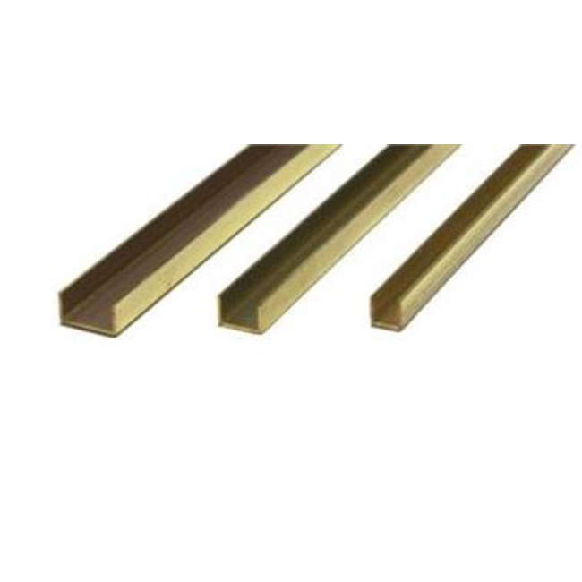 K & S BRASS CHANNEL 5/32 X 36"