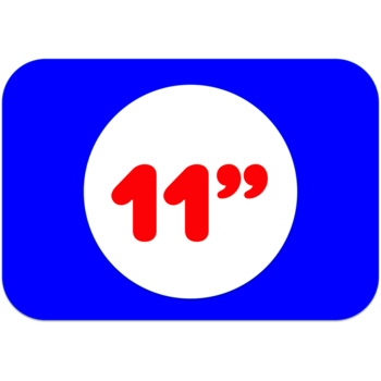 11"