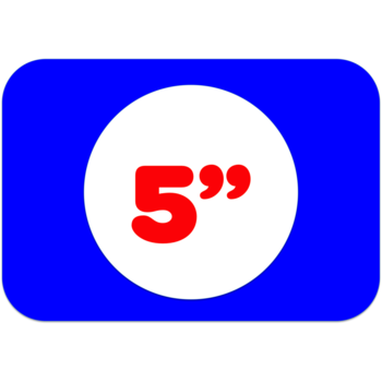 5"