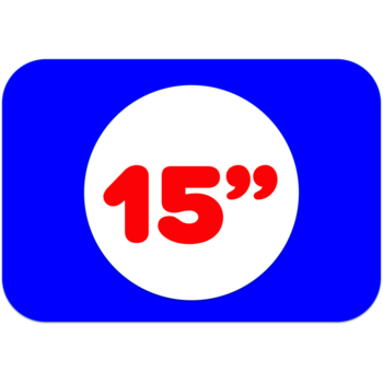 15"
