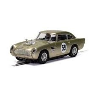 SCALEXTRIC Scalextric C4166 Aston Martin DB5 - White Gold - AMOC Brands Hatch 2019 Slot Car