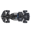 TAMIYA Formula E Gen2 RC Car – Championship Livery 1:10 Scale ,TC-01 Shaft Driven 4WD Chassis 58681 requires  radio servo speed controller battery charger and paint