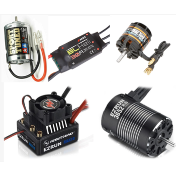 ESCS-UBEC'S-TEST GEAR-MOTORS-FANS