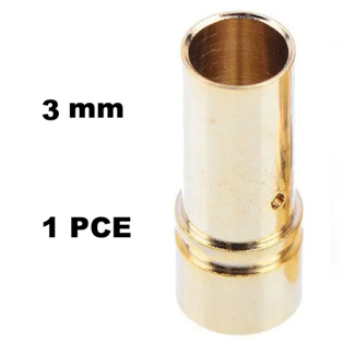 ACE IMPORTS HY GOLD CONTACTS 3.0mm FEMALE ONLY 1 PCE