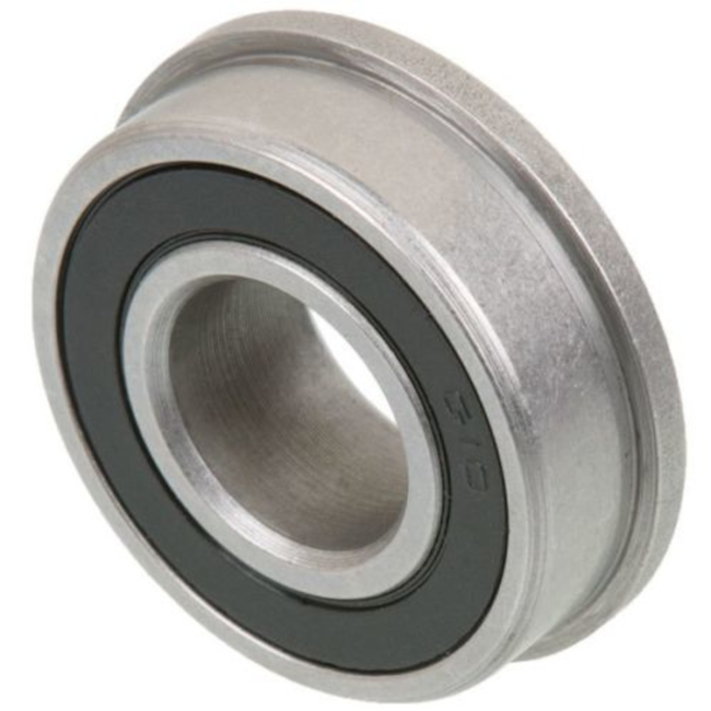 FLANGED BEARING 10 x 5 x 4mm ( ZZ ) RUBBER SEALED MF105-ZZ