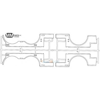 TAMIYA TAMIYA MM PARTS BAG SUITS 56362 WRECKER