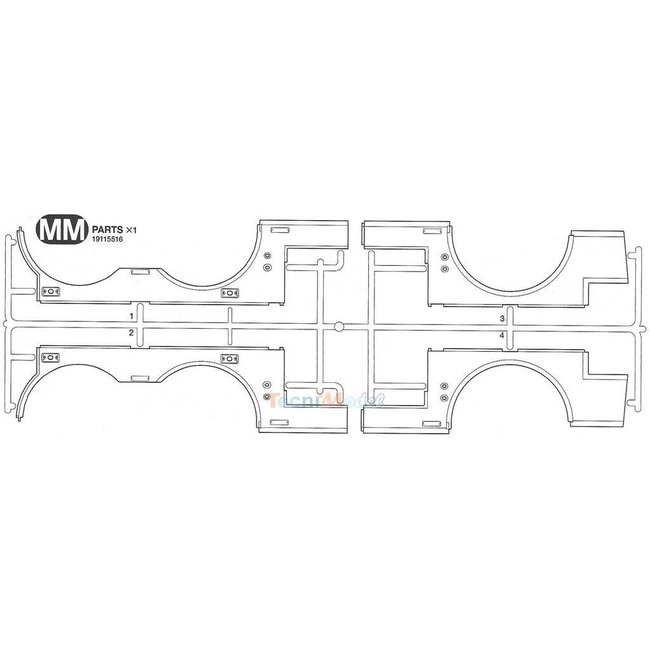 TAMIYA MM PARTS BAG SUITS 56362 WRECKER