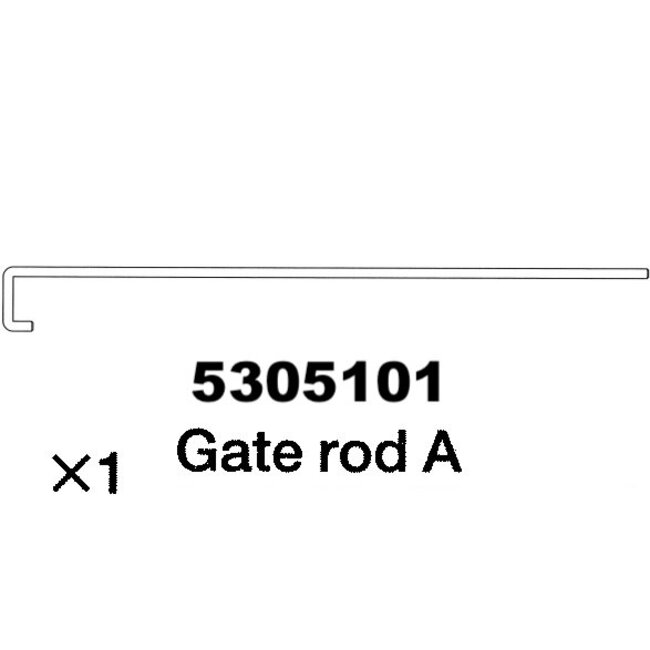 TAMIYA GATE ROD 129mm FOR 53626 40 FOOT CONTAINER