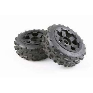 ROVAN Rovan Tyre+Wheel Knobby FR (PR) 1/5