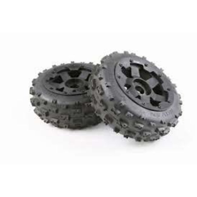Rovan Tyre+Wheel Knobby FR (PR) 1/5