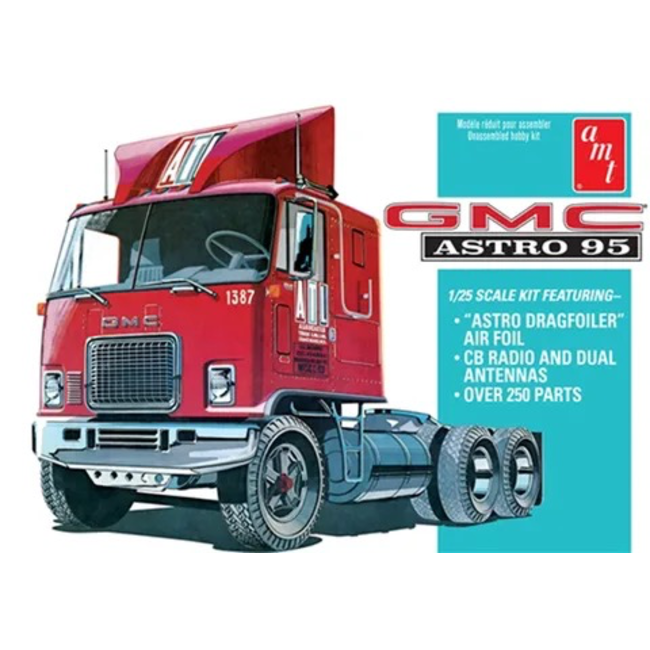 AMT 1:25 Gmc Astro 95 Semi Tractor