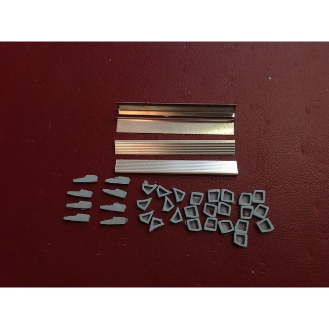 PHOTO ETCHED TANK STEPS & MOUNTS WITH