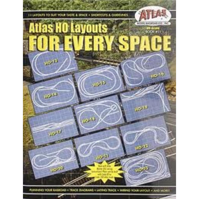 ATLAS HO LAYOUTS FOR EVERY SPACE 11 LAYOUTS TO SUIT YOUR TASTE & SPACE SHORTCUTS & GUIDELINES
