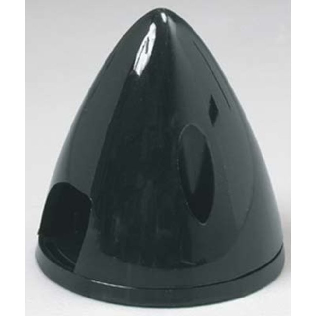 Great Planes GPMQ4501 SPINNER NYLN 1-1/2" BLACK