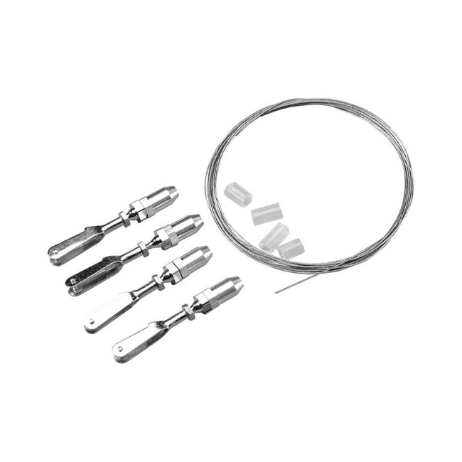 Great Planes GPMQ3725 Deluxe 2-56 Pull-Pull System