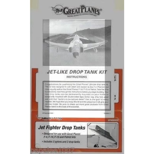 Great Planes GPMQ5020 DROP TANK FOR JETS