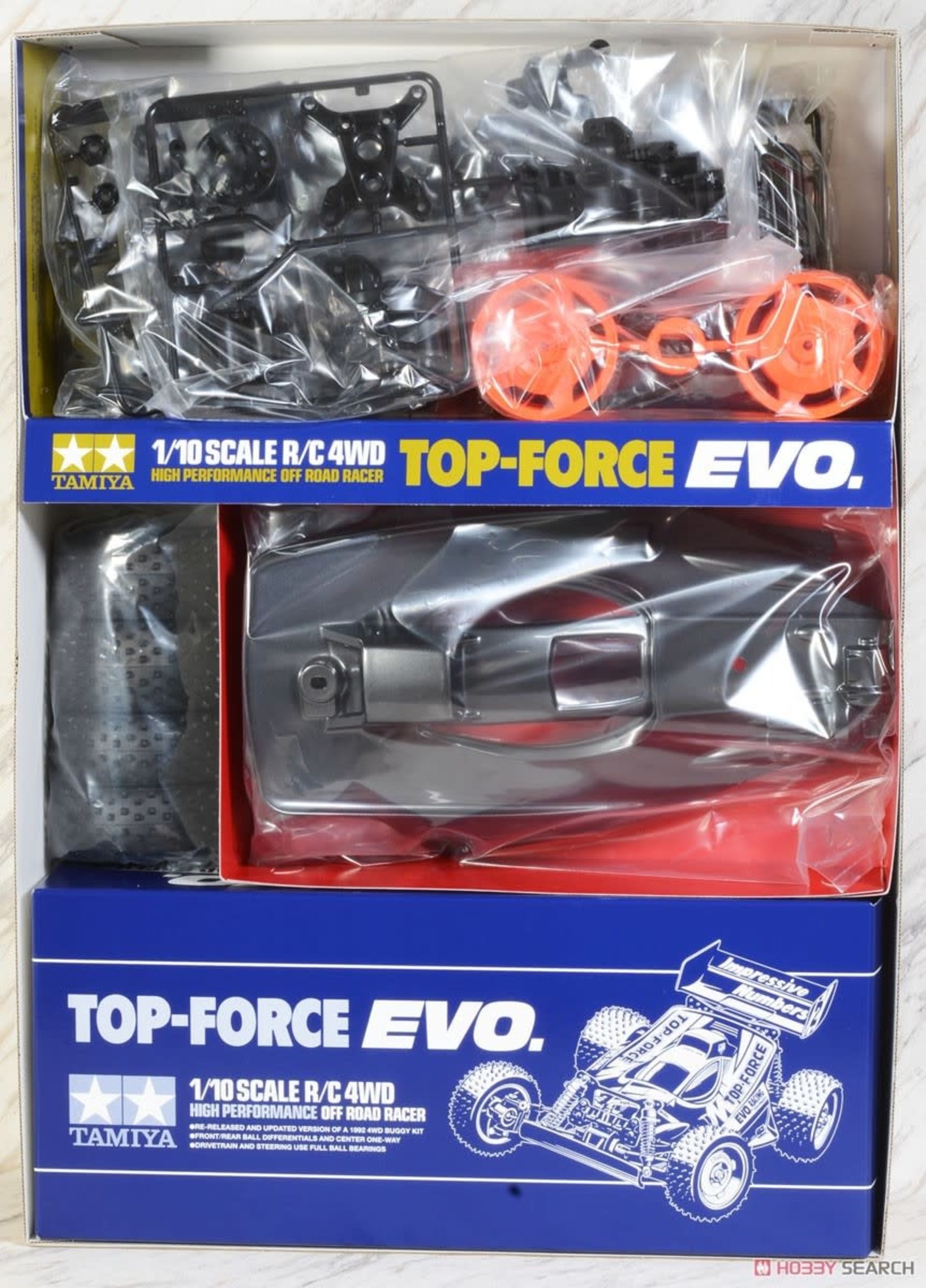 TAMIYA Tamiya TOP-FORCE EVO ( 2021 ) chassis Requires: 2-channel radio, Steering servo