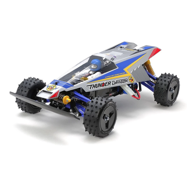 TAMIYA  47458A Thunder Dragon 2021A  4WD RC Buggy 1/10 KIT NO ESC INCLUDED REQUIRES TX, RX, ESC, BATTERY CHARGER & PAINT.