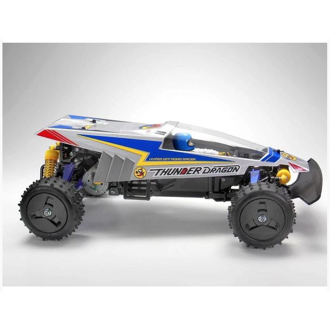 TAMIYA  47458A Thunder Dragon 2021A  4WD RC Buggy 1/10 KIT NO ESC INCLUDED REQUIRES TX, RX, ESC, BATTERY CHARGER & PAINT.