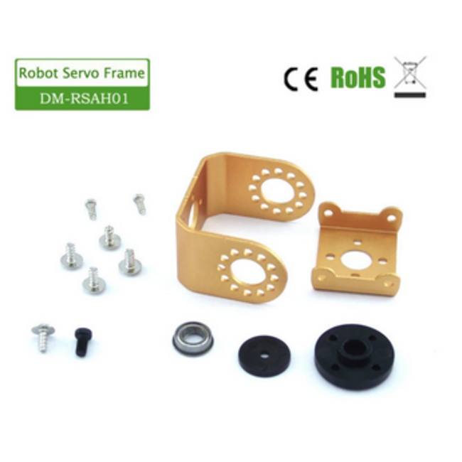 DM-RS1516MD metal gear 15kg digital low profile 360 degree continuous rotation robot servo