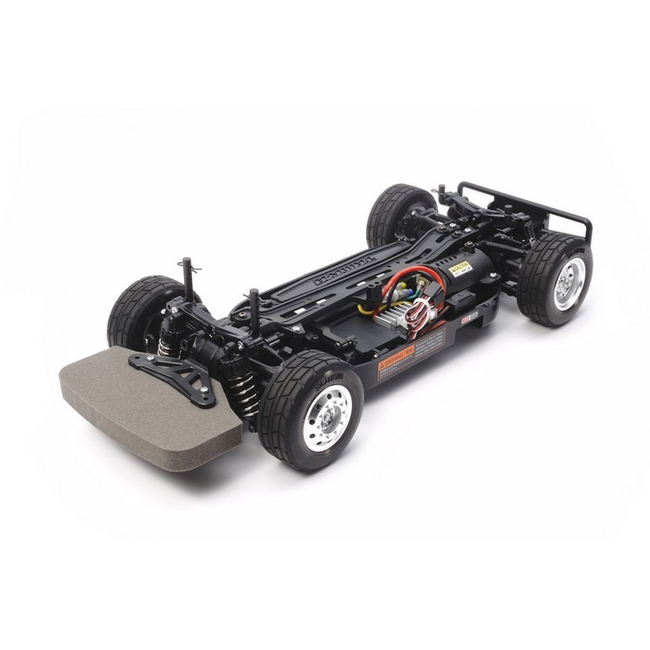 TAMIYA TT01 TYPE E RACE TRUCK MAN TGS TEAM HAHN RACING NO ESC INCLUDED  REQUIRES TX, RX, ESC, BATTERY CHARGER & PAINT.  same chassis & body as TEAM REINERT