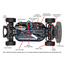 TAMIYA TT01 TYPE E RACE TRUCK MAN TGS TEAM HAHN RACING NO ESC INCLUDED  REQUIRES TX, RX, ESC, BATTERY CHARGER & PAINT.  same chassis & body as TEAM REINERT