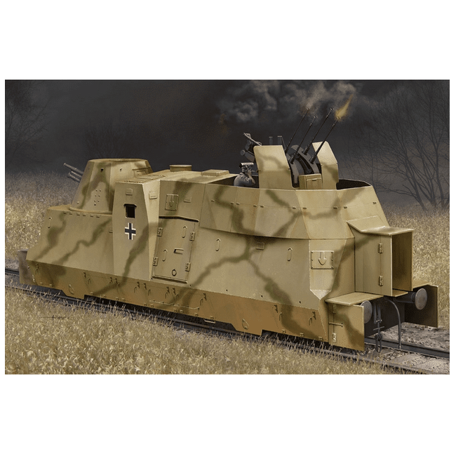 Hobbyboss 1:72 German Panzerlok Br57 Armoured Loco