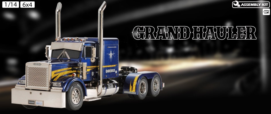 Tamiya RC Grand Hauler 1/14 Scale Semi Truck Kit