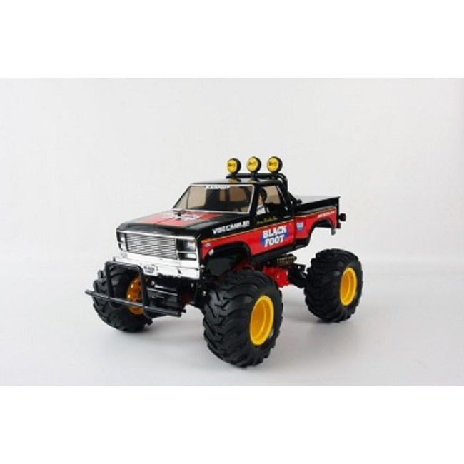 TAMIYA BLACKFOOT (2016) RE RELEASE 1/10 NO ESC INCLUDED  REQUIRES TX, RX, ESC, BATTERY CHARGER & PAINT.