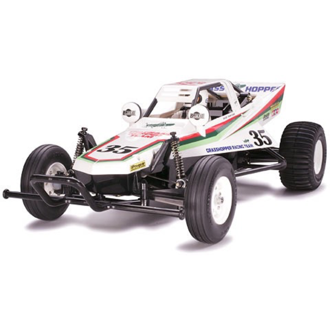 TAMIYA THE GRASSHOPPER (2005) KIT ELECTRIC R/C 1/10 OFFROAD NO ESC INCLUDED  REQUIRES TX, RX, ESC, BATTERY CHARGER & PAINT.