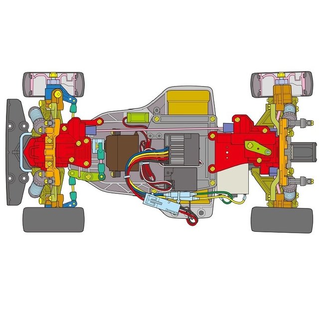 Tamiya  Opel Calibra V6  1/10 TA-02 Electric On Road RC Car Kit  NO ESC INCLUDED  REQUIRES TX, RX, ESC, BATTERY CHARGER & PAINT.