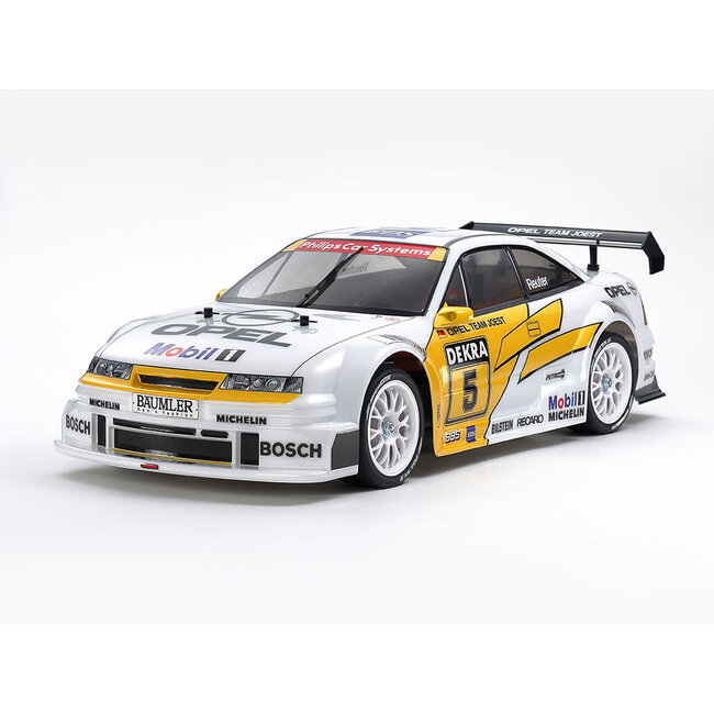 Tamiya  Opel Calibra V6  1/10 TA-02 Electric On Road RC Car Kit  NO ESC INCLUDED  REQUIRES TX, RX, ESC, BATTERY CHARGER & PAINT.