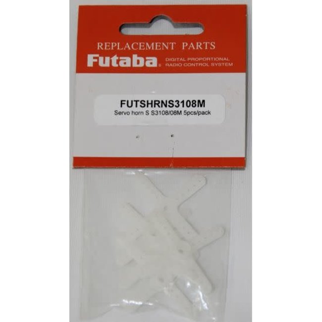 FUTABA Servo horn S S3108/08M 5pcs/pack